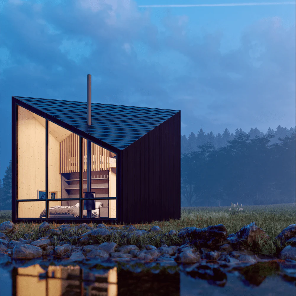 Modern Cabin House Plans